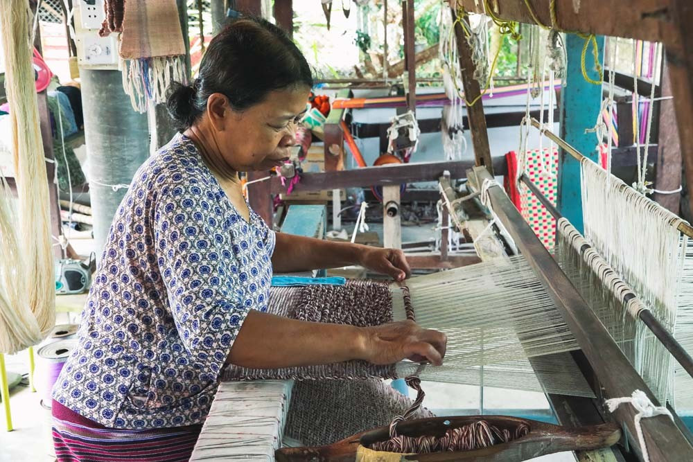 Ban Don Luang cotton Weaving Community