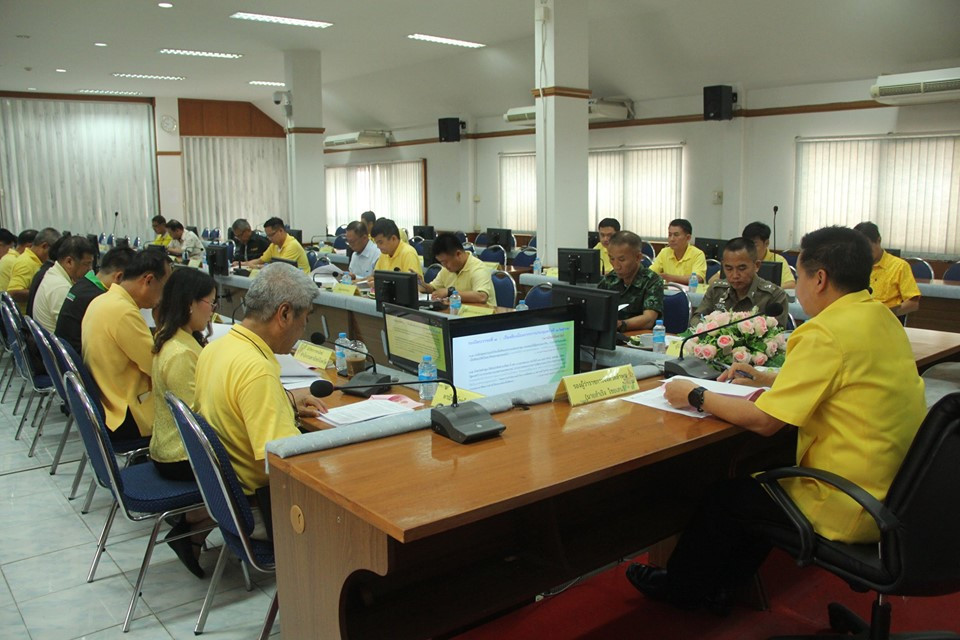 รองผู้ว่าราชการจังหวัดลำพูน เป็นประธานการประชุมคณะกรรมการเพื่อแก้ไขปัญหาเกษตรกรอันเนื่องมาจากผลิตผลการเกษตรระดับจังหวัด จังหวัดลำพูน ครั้งที่ 2/2562