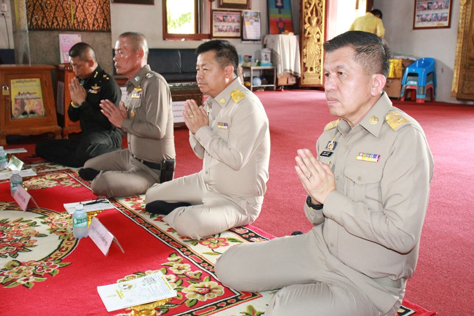 จังหวัดลำพูนประกอบพิธีเจริญพระพุทธมนต์ถวายเป็นพระกุศล และถวายพระพรแด่ สมเด็จพระอริยวงศาคตญาณ สมเด็จพระสังฆราช สกลมหาสังฆปริณายก เนื่องในโอกาสทรงเจริญพระชนมายุ 92 พรรษา