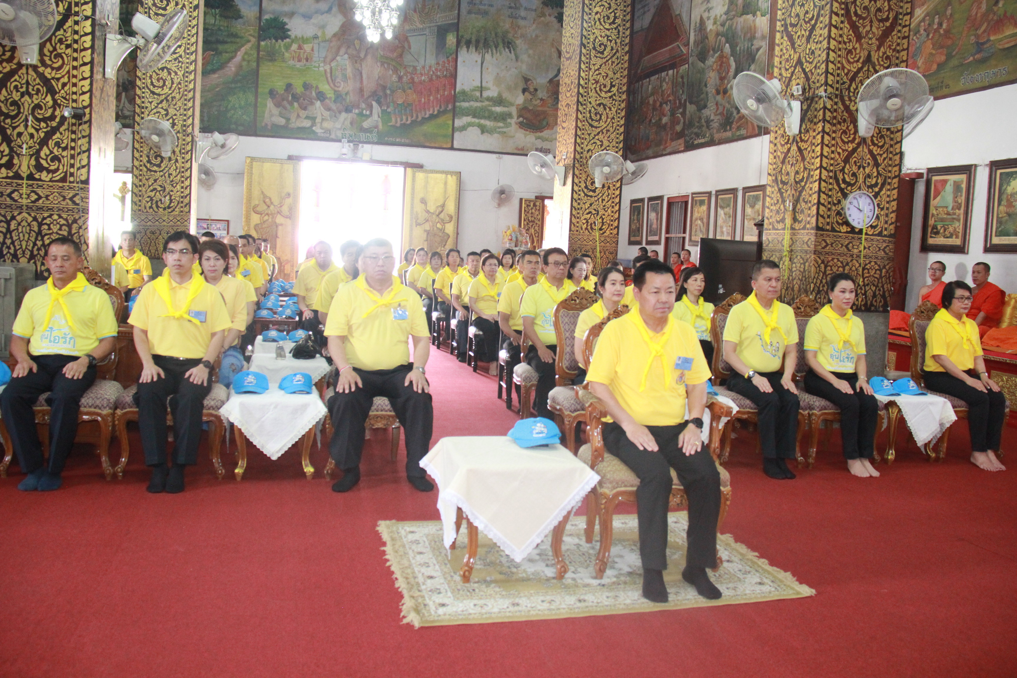 ประมวลภาพการจัดพิธีถวายพระพรชัยมงคล และการดำเนินการเกี่ยวกับพระราชพิธีบรมราชาภิเษก พุทธศักราช ๒๕๖๒ ในส่วนภูมิภาค ของจังหวัดลำพูน