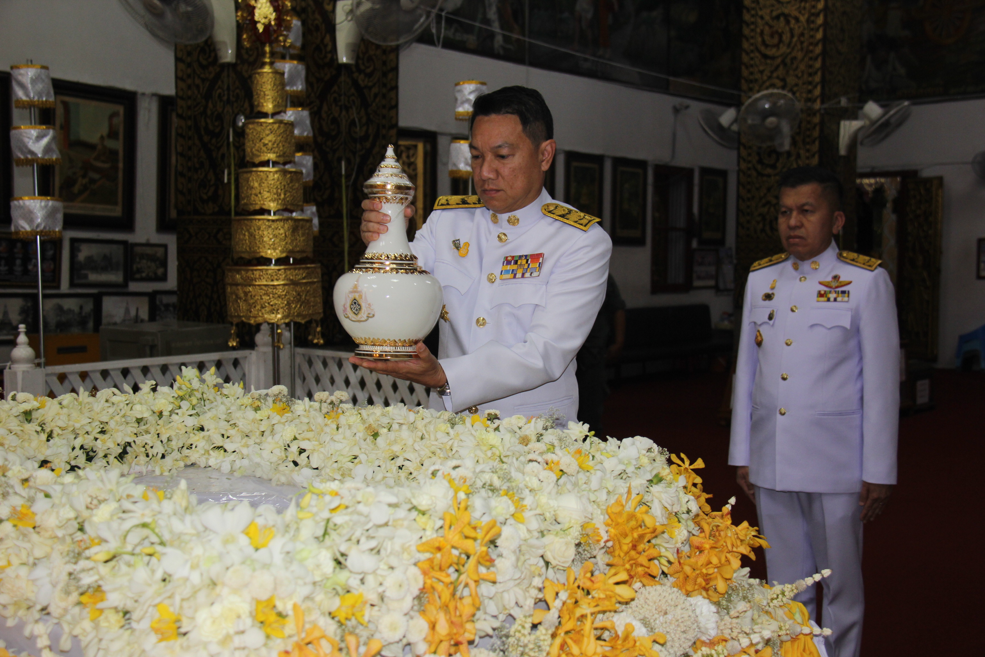 ประมวลภาพการจัดพิธีถวายพระพรชัยมงคล และการดำเนินการเกี่ยวกับพระราชพิธีบรมราชาภิเษก พุทธศักราช ๒๕๖๒ ในส่วนภูมิภาค ของจังหวัดลำพูน