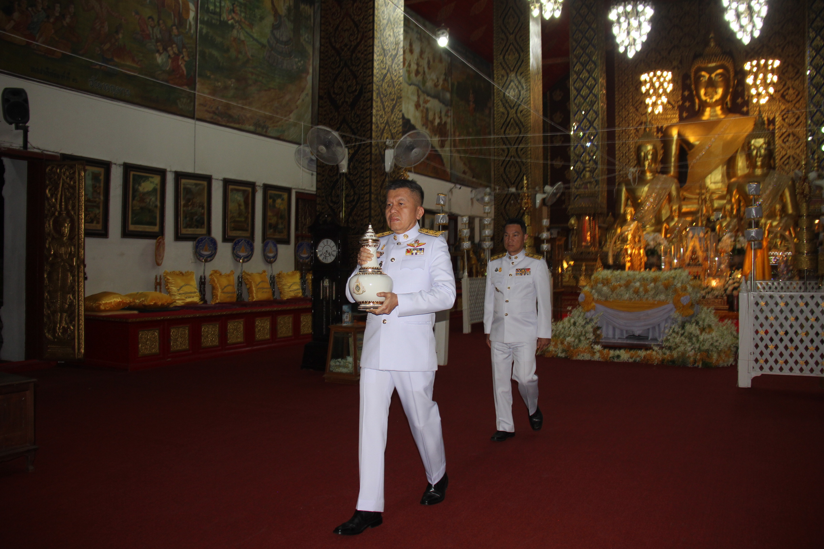 ประมวลภาพการจัดพิธีถวายพระพรชัยมงคล และการดำเนินการเกี่ยวกับพระราชพิธีบรมราชาภิเษก พุทธศักราช ๒๕๖๒ ในส่วนภูมิภาค ของจังหวัดลำพูน